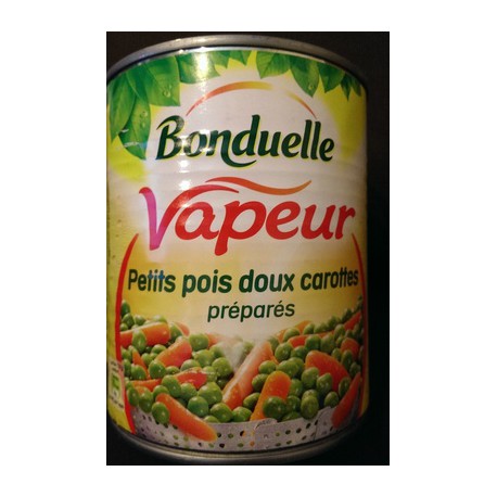 610G Vapeur Pois Carottes Bonduelle