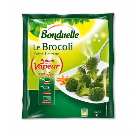 Bonduelle Brocolis Précuit Vapeur Bonduelle 1Kg