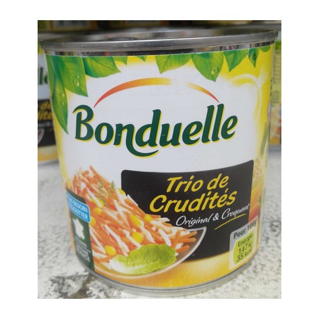 Bonduelle Trio Crudite1/2 270G