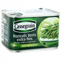 Bte 4/4 Haricots Verts Extra Fins Oignon Grelot Cassegrain