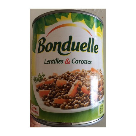 Bonduelle Lentille Carotte Batonnet 4/4