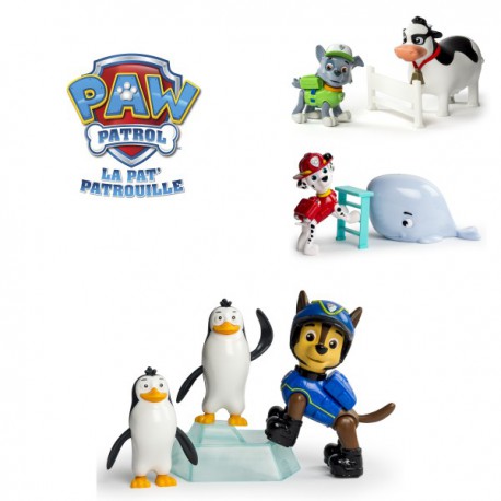 Figurine + Animal A Secourir
