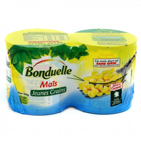 Bonduelle Mais Jeune Grain Bonduelle 1/4 X2