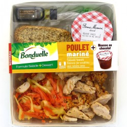 355G Poulet Taboule Crudites+Dessert Bonduelle