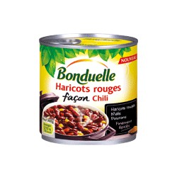 Bte 1/2 Haricot Rouge Cuuit Facon Chili 400G Bonduelle