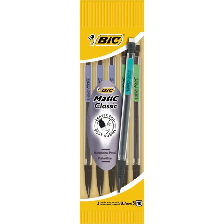 Bic 5 P.Mines Classic 0.7 Mm