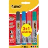 Bic 3+1 Marqueurs Perm. Ass.