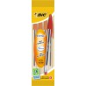 Bic 4S Biille Cristal Moy Rou