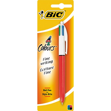 Bic S.Bille 4 Coul. Pte Fine