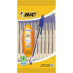 Bic 10S Bille Cristal Moy Ble