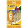 Bic 10 Stylos Bille Cristal