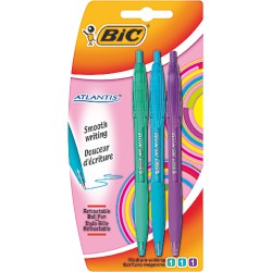 Bic 3 Stylos Bille Atlants Fun