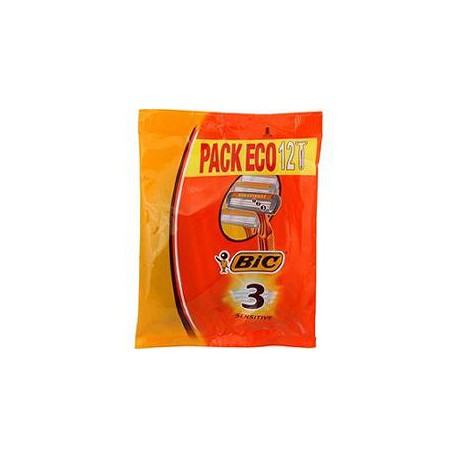 Bic Rasoir 3 Lames Masculin Pochette De 11