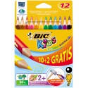 Bic 10+2Cray. Coul.Triangl