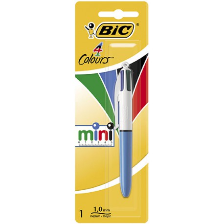 Bic Mini Stylo Bille4Coul Moy