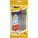 Bic 12+3 Stylos Bille Cristal