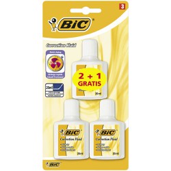 Bic 3 Flac.Correc. Fluid20Ml