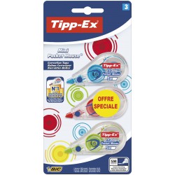 Tipp Ex 3Rub.Correct.Pock. 5M
