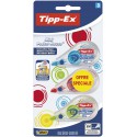 Tipp Ex 3Rub.Correct.Pock. 5M