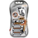 Bic Rasoir Flex5 Hybrid - Le Rasoir + 4 Lames