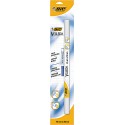 Bic Rouleau Adhésif Effaçable À Sec ( 45 X 50 Cm ) + 1 Feutre Bleu Velleda