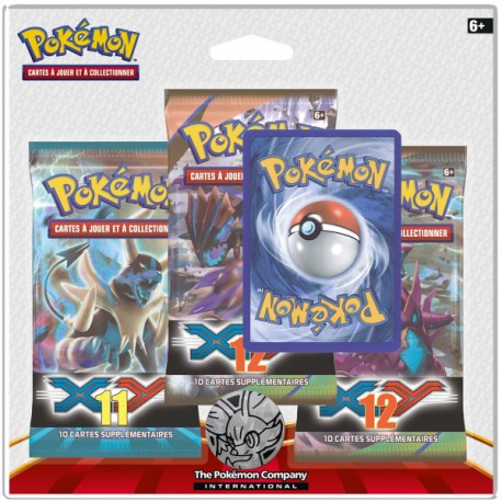 Pack 3 Boosters Pokemon Xy13