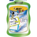 Bic Ardoises Ergo Effaçable 20 X 31 Cm Double Face Unie/Séyes + Feutre + Brosse