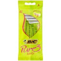 Bic Pure 3 Lady - Rasoir 3 Lames - Pochette X 4 - Lot De 2