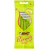 4 Rasoirs 3 Lames Pure Lady Bic