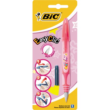 Bic S Plume Easy Clic Galaxy