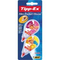 Tipp-Ex - Mini Pocket Mouse Décor - Blister De 2 Rubans Correcteurs