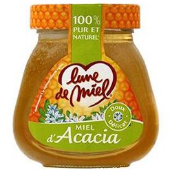 Lune De Miel Miel Acacia Pot Verre 375G