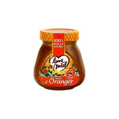 Bx.Miel Liquide Fleurs D Oranger 375G Lune Miel