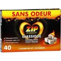 Zip Allume-Feu Sans Odeur La Boite De 40 Cubes
