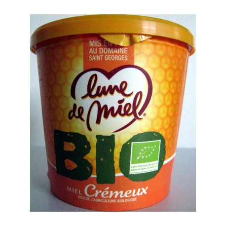 Lune De Miel Miel Fleurs Bio Cremeux Pot Carton 750G