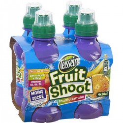 Pack 4X20Cl Fruitshoot Multivitamie Teisseire