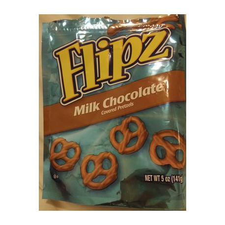 Flipz Milk Chocolate Pretzels 141G