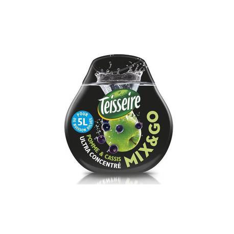 Bouteille Pet 66Ml Sirop Pomme Cassis Mix&Go Teisseire