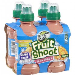 Pack 4X20Cl Fruit Shoot Peche/Mangue Teisseire