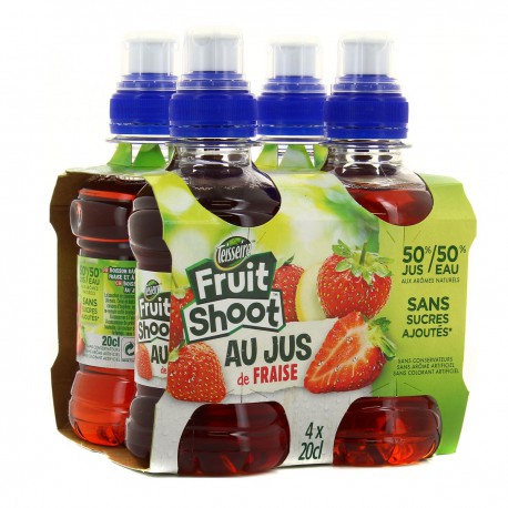 Pet 4X20Cl J.Fraise Fruit Shoo