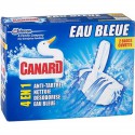 Canard Wc Blocs Cuvette Eau Bleue Marine - Les 2 Blocs De 40G