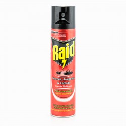 Raid Anti Fourmis/Araignees/Cafards Aerosol 400Ml