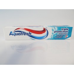 Aquafresh Dentifrice Triple Protection+Blancheur Aquafresh Tube 75Ml