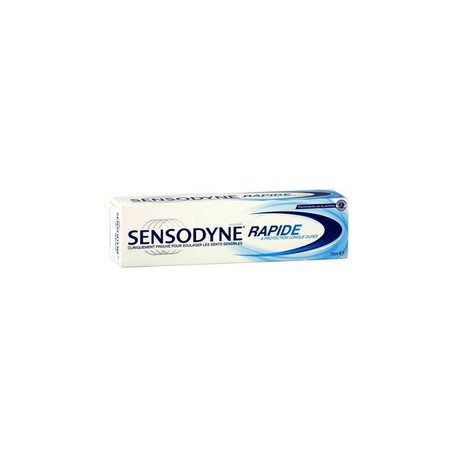 Tube 75Ml Dentifrice Rapide Sensodyne