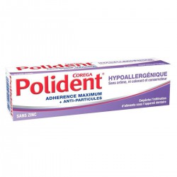 Polident Crème Adhésive Maximum Hypoallergénique Polident 40G