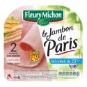 80G 2 Tranches Jambon Paris Fleury Michon
