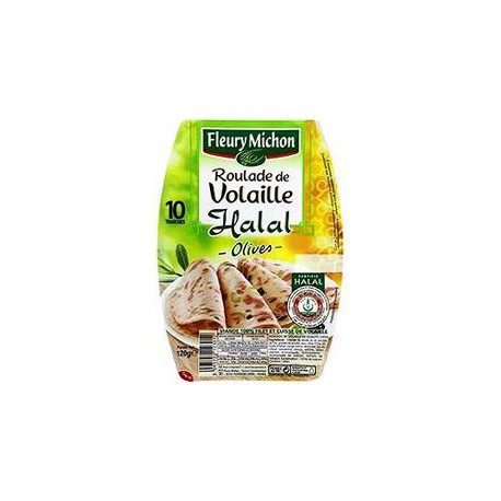 9 Tr. De Roulade De Volaille Aux Olives - Halal 120 G