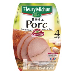 160G Roti De Porc Ds Filet 4Tr F.Michon