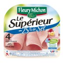160G 4 Tranches Jabon Superieur Sans Couenne Omega 3 Fleury Michon