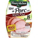 240G 8 Tranches Roti De Porc Fleury Michon